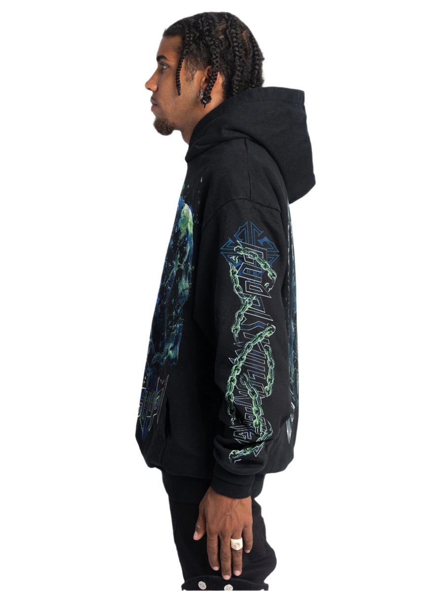 GUAPI SKULL CRAKER PULLOVER HOODIE – BLUE CITY NYC