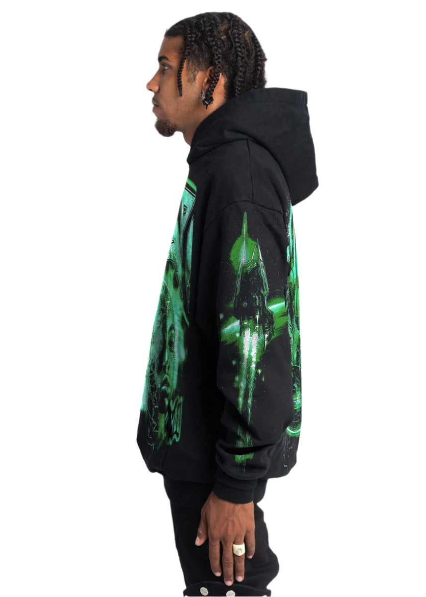 GUAPI OBSIDIAN SLIME PULLOVER HOODIE – BLUE CITY NYC
