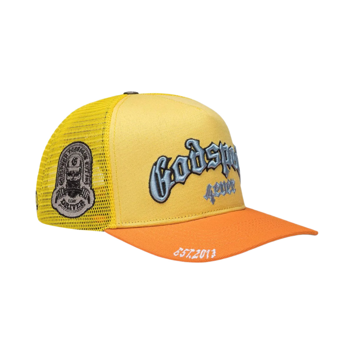 GODSPEED FOREVER TRUCKER HAT – BLUE CITY NYC
