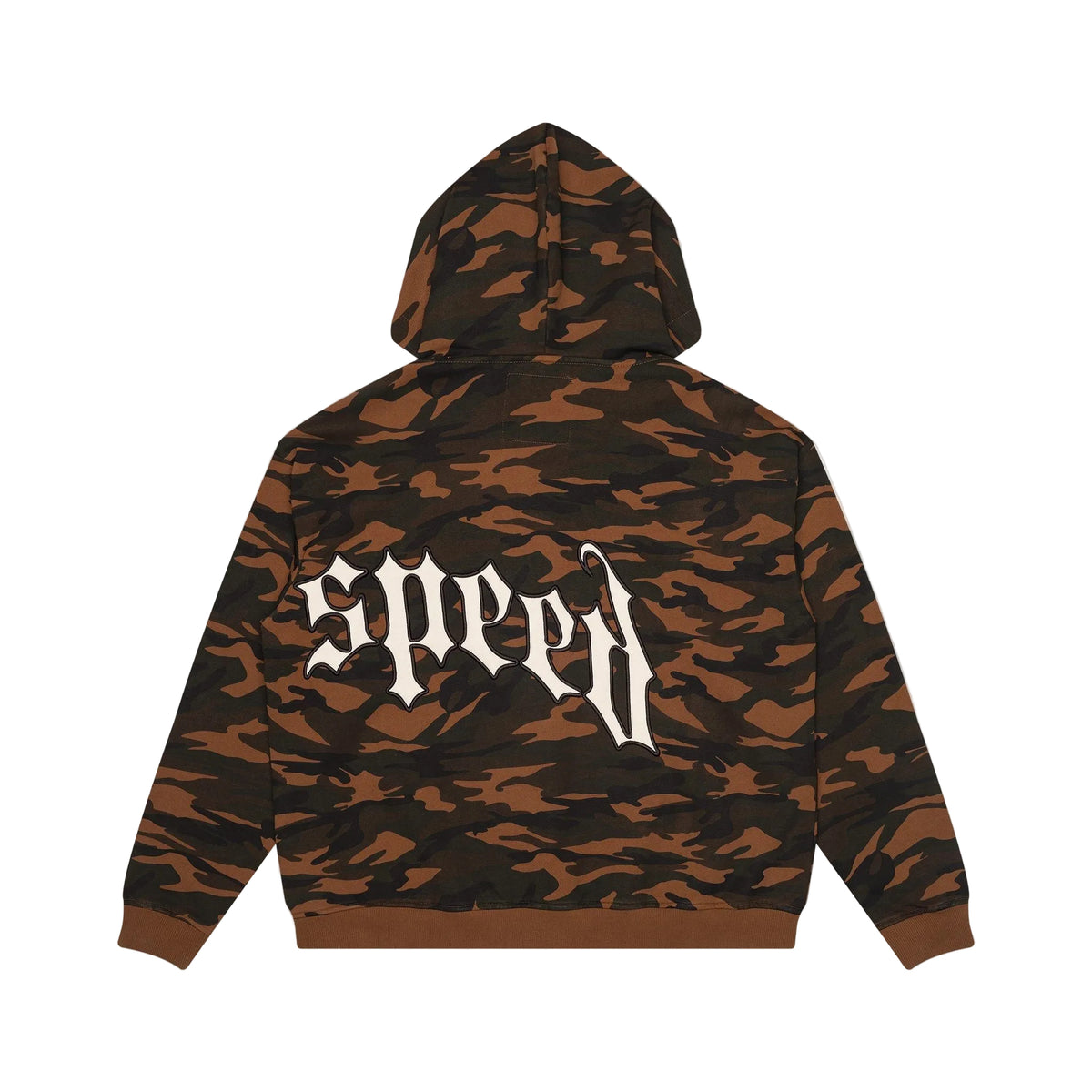 GODSPEED OG LOGO BROWN CAMO ZIP HOODIE – BLUE CITY NYC