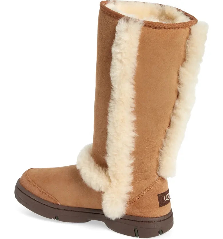 UGG WOMEN SUNBURST TALL BLUE CITY NYC