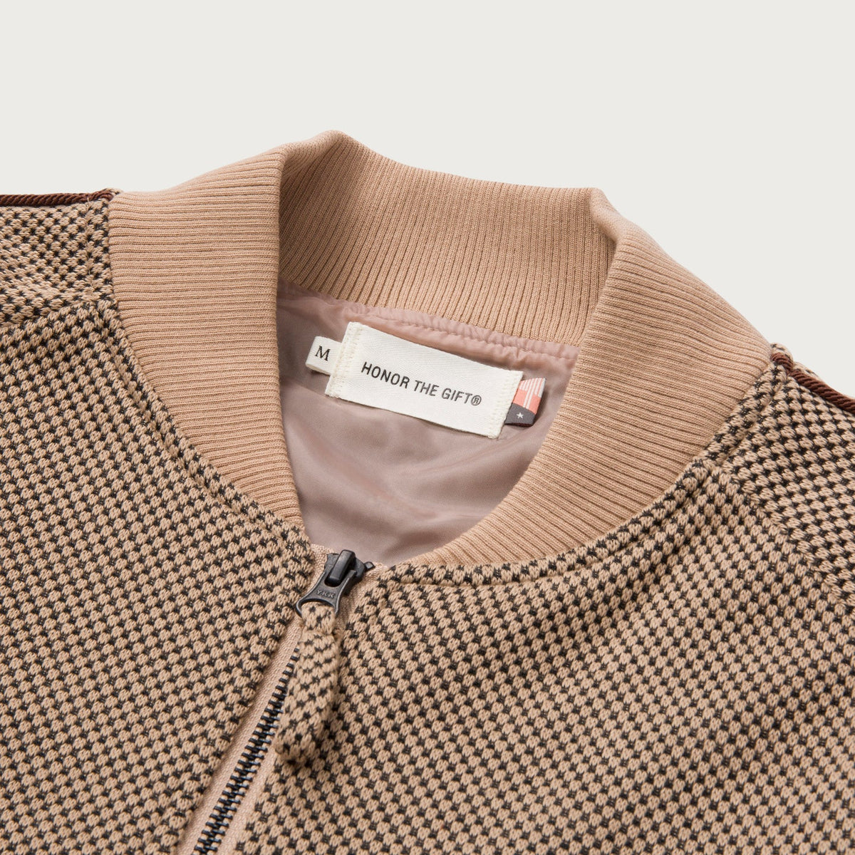 HONOR THE GIFT NOVELTY KNIT TRACK JACKET – BLUE CITY NYC