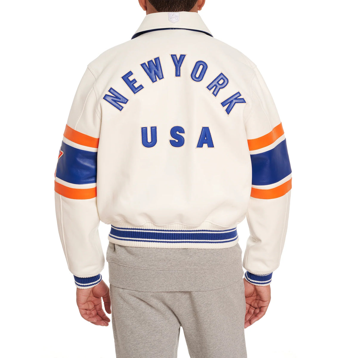 NEWYORK A.N.G JACKET 106RW【AVIREX】 AVIREX LIMTIED EDITION CITY SERIES NEW YORK JACKET – BLUE CITY NYC