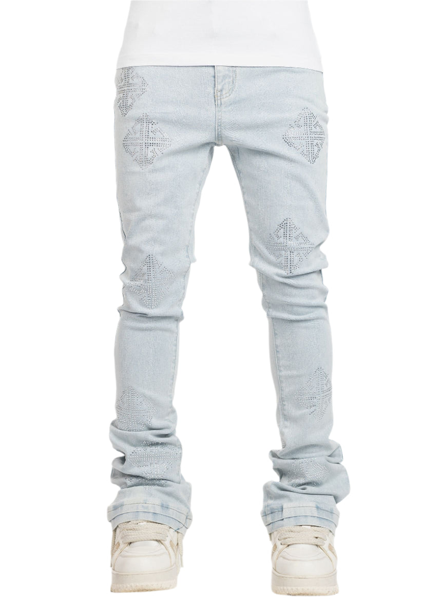 グアピ GUAPI / EMBELLISHED DENIM 30インチ GUAPI EMBELLISHED V1 JEANS – BLUE CITY NYC