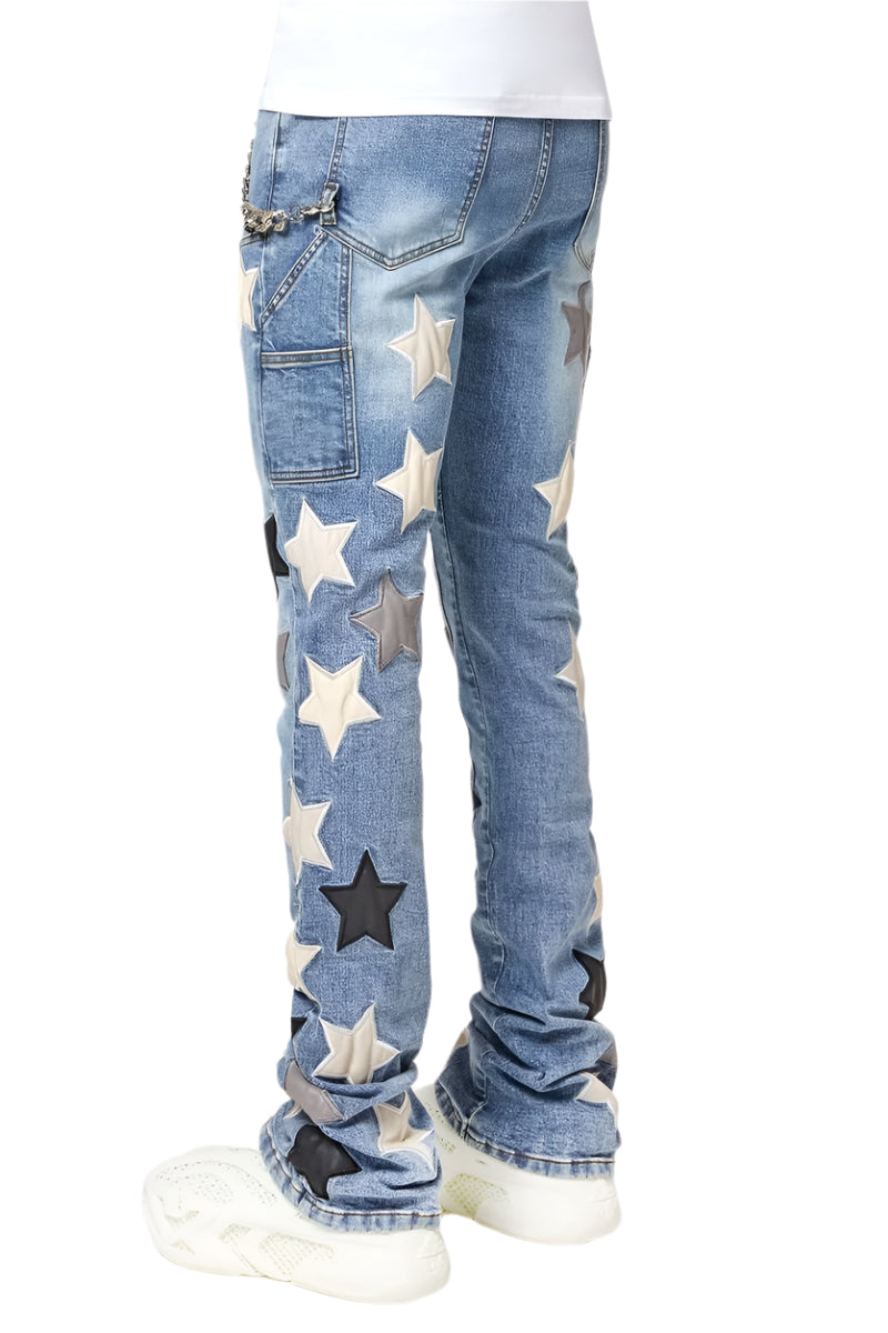 GUAPI VINTAGE STARS JEANS – BLUE CITY NYC