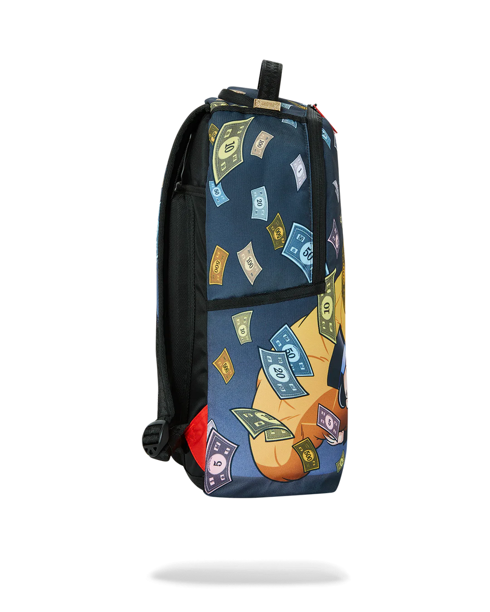 SPRAYGROUND MONOPOLY MONEY BAG BACKPACK (B4895) – BLUE CITY NYC - Main Image