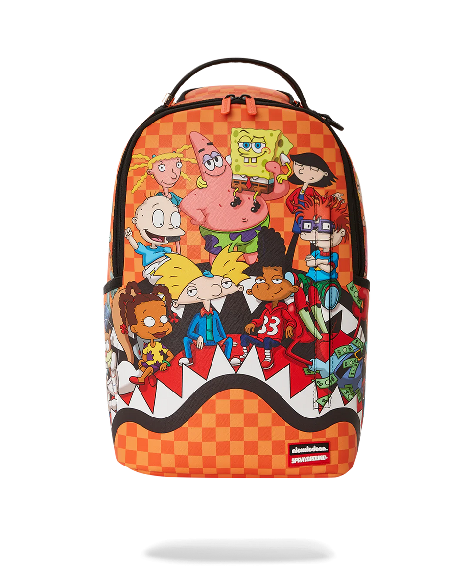 SPRAYGROUND 90'S NICK CHARACTERS CHILLING BACKPACK – BLUE CITY NYC