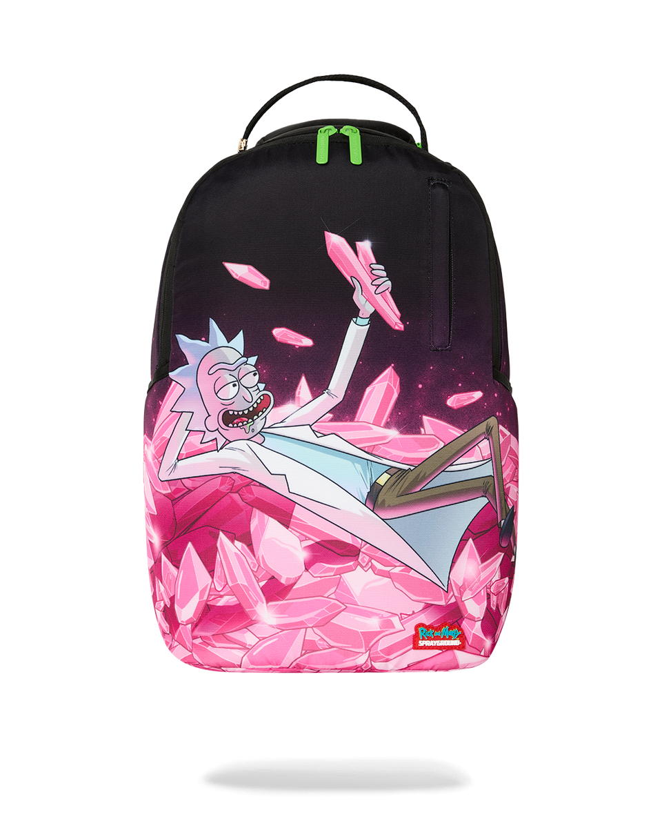 SPRAYGROUND RICK AND MORTY KALAXIAN CRYSTAL PILE BACKPACK – BLUE