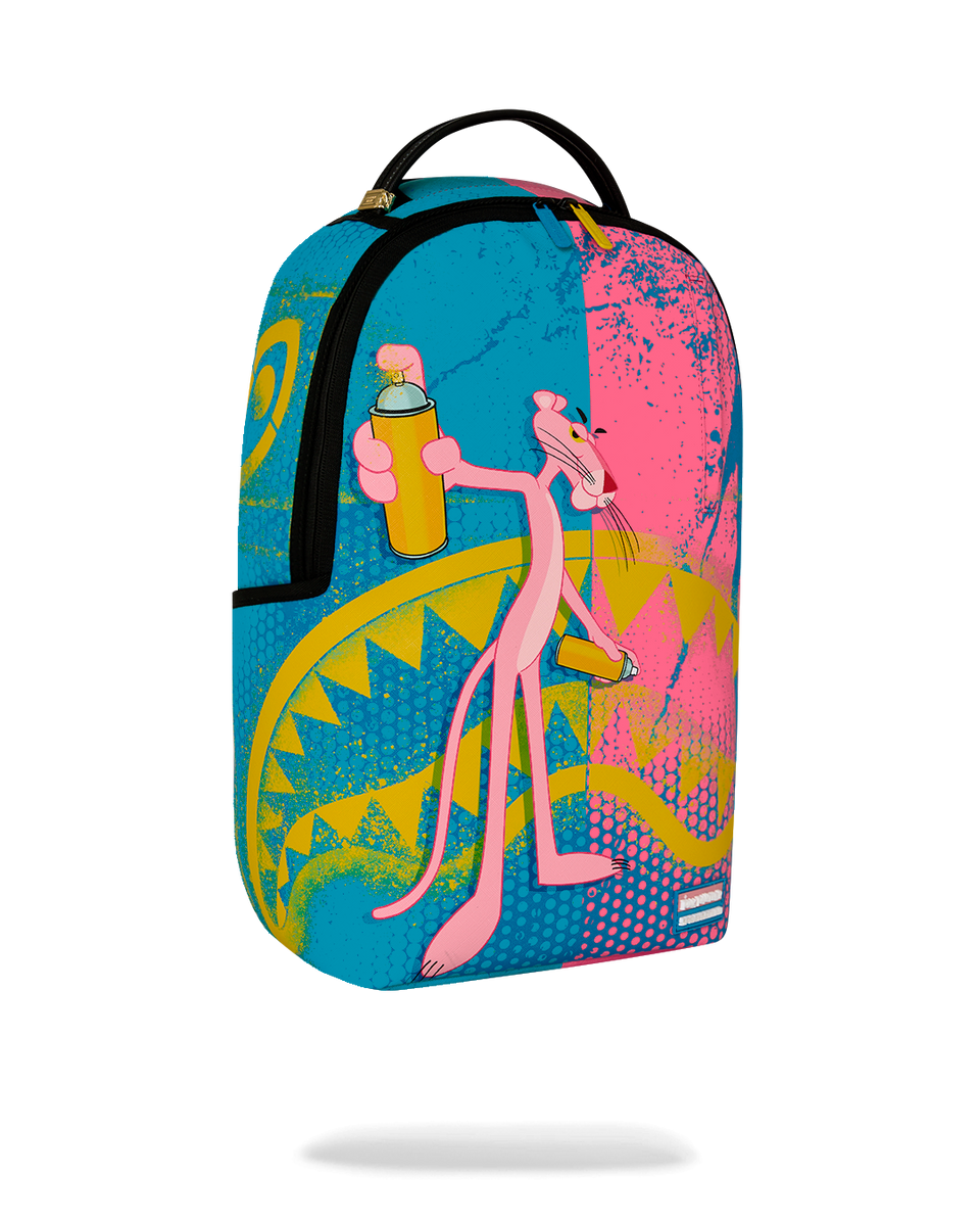 SPRAYGROUND PINK PANTHER SPRAY CANS BACKPACK – BLUE CITY NYC