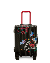 Load image into Gallery viewer, JARDIN D&#39;EDEN HARDSHELL CARRY-ON SNAKES LUGGAGE