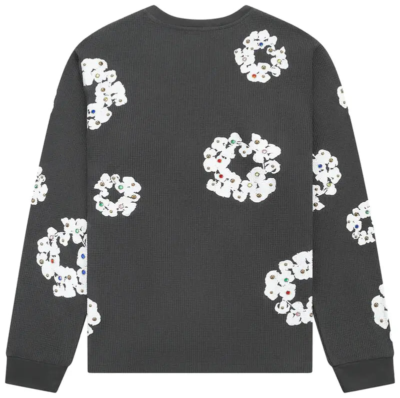 DENIM TEARS RHINESTONE WREATH THERMAL – BLUE CITY NYC