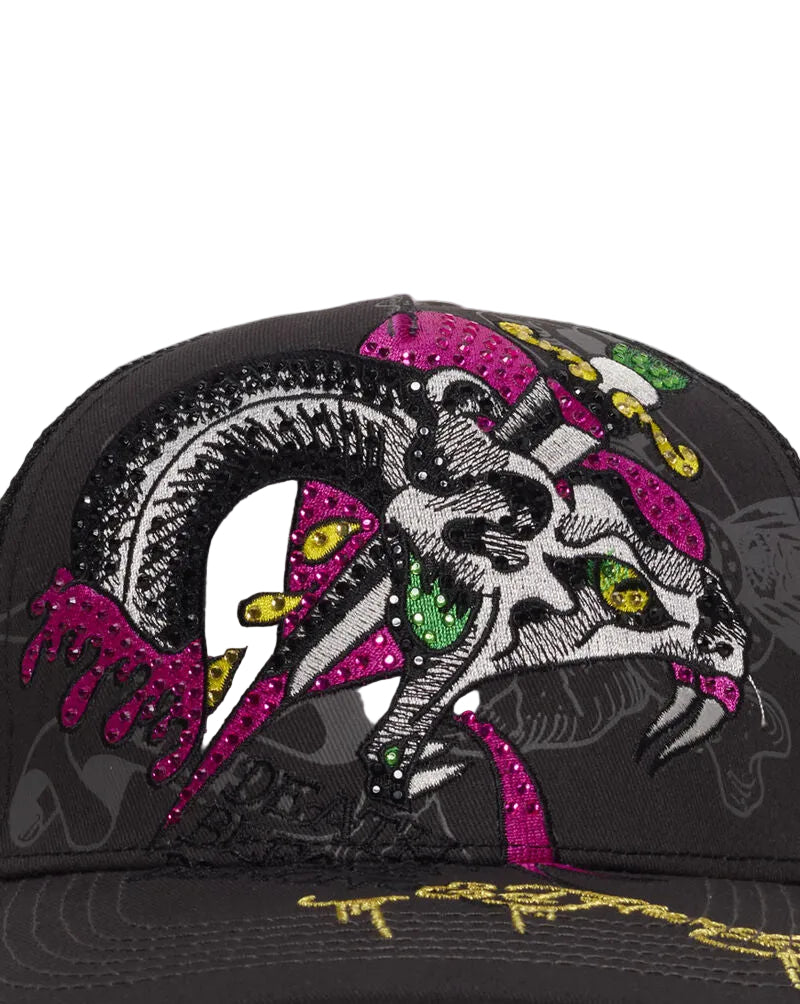 ED HARDY RHINESTONE DAGGER SNAKE HAT (EHH0001) – BLUE CITY NYC