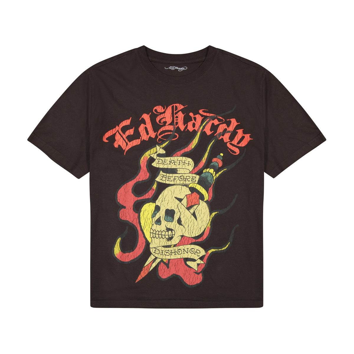 ★正規品★新品★ED HARDY★スカル★タンクトップ★ダークレッド★S★ ED HARDY DBD SKULL MENS T.SHIRT – BLUE CITY NYC