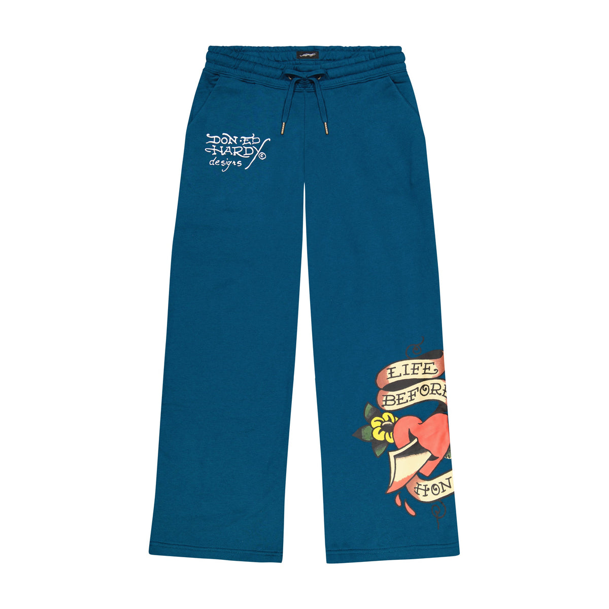 ED HARDY WOMEN SKULL SWEAT PANT – BLUE CITY NYC