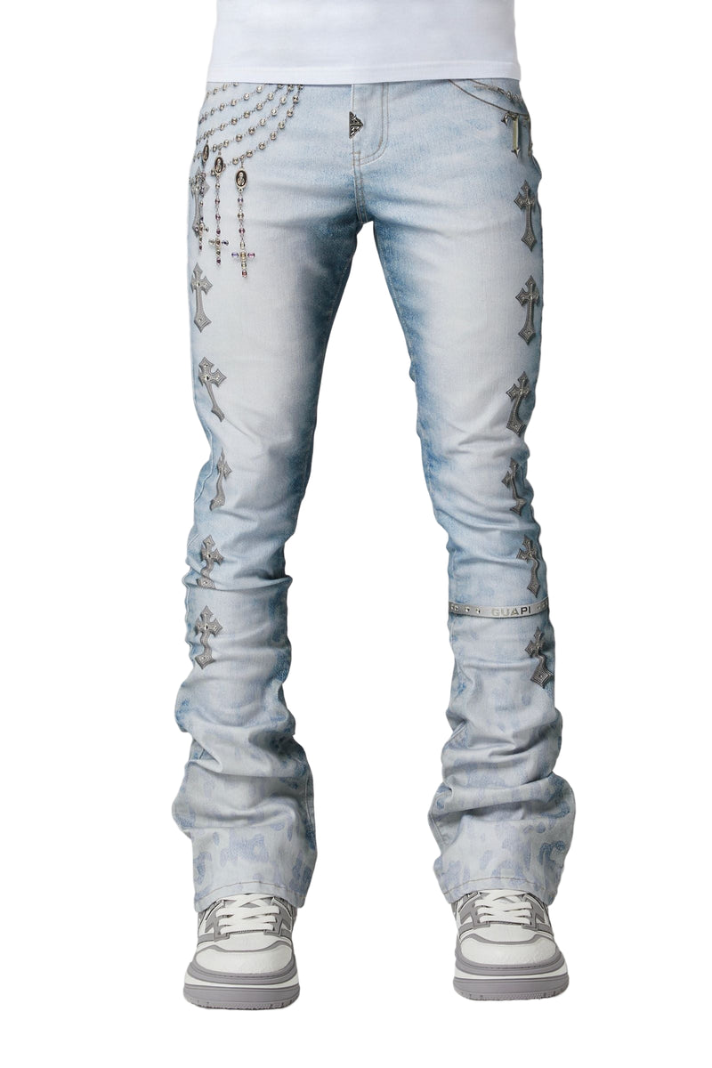 x*割様 GUAPI PREMIUM DENIM GUAPI OBSIDIAN HEAVENS VAULT DENIM – BLUE CITY NYC