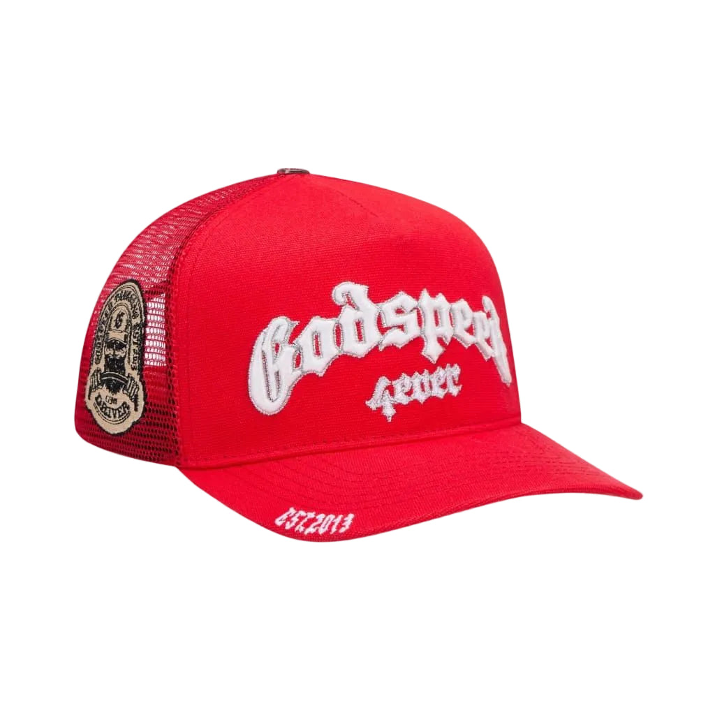GODSPEED FOREVER TRUCKER HAT – BLUE CITY NYC