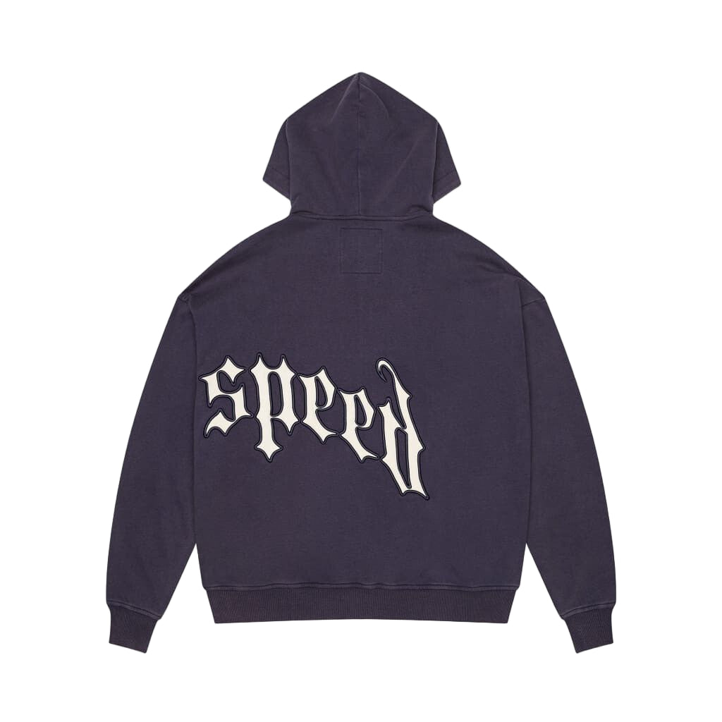 GODSPEED OG LOGO ZIP HOODIE – BLUE CITY NYC