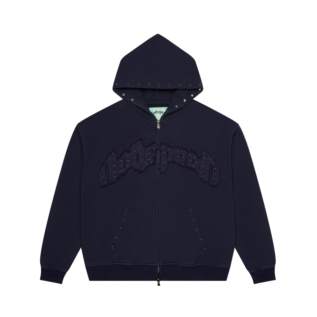 God speed ロンT 美品　S size GS_Symmetric-Studded-Set-navy-