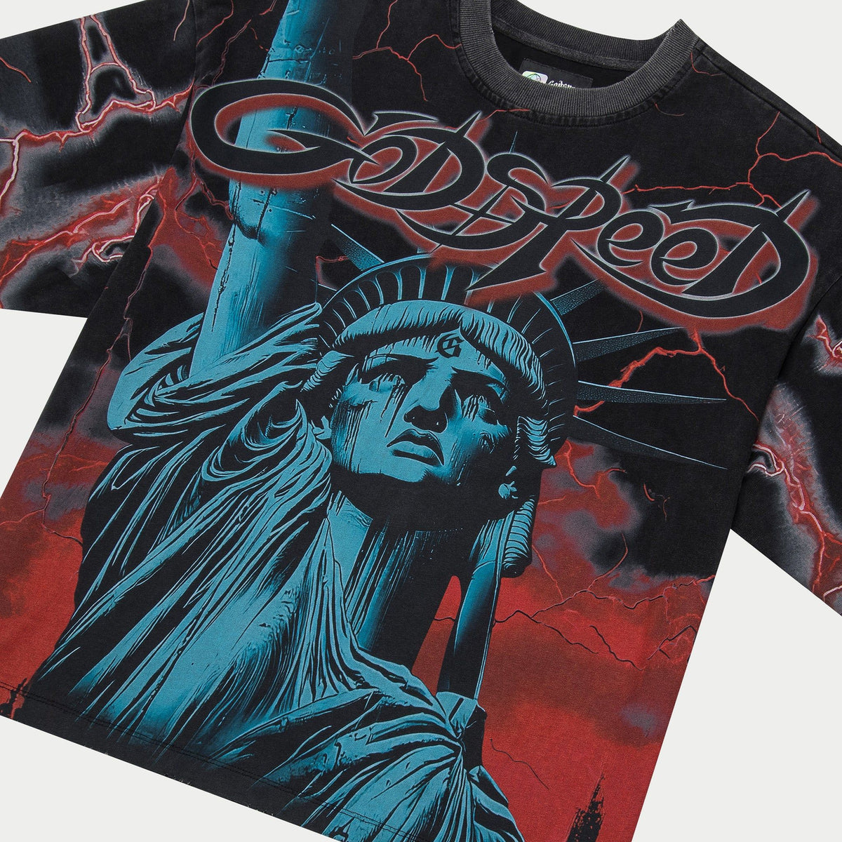 GODSPEED VOLTAGE T.SHIRT – BLUE CITY NYC