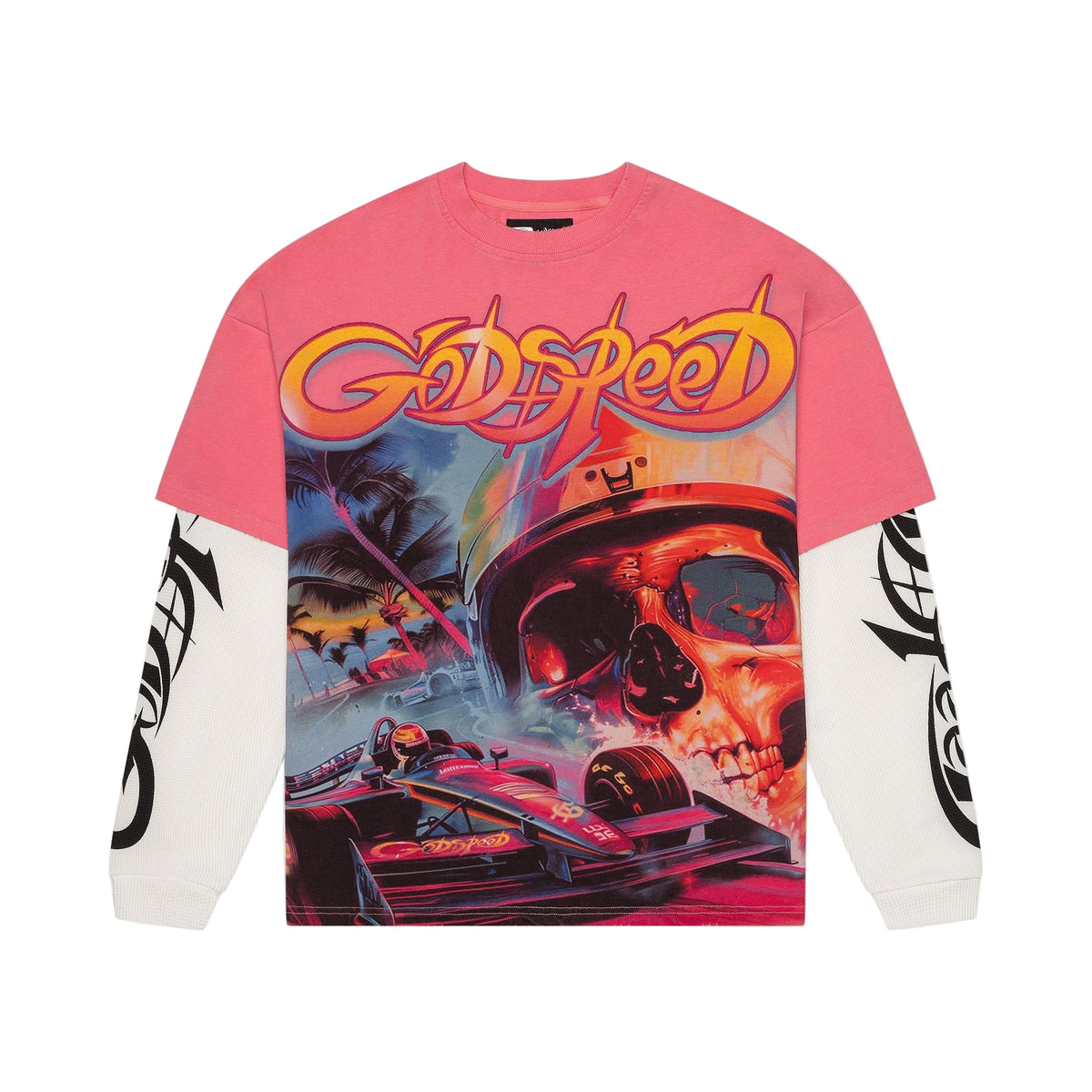 GODSPEED DREAMS LAYERED SLIZZY LONG SLEVE T.SHIRT – BLUE CITY NYC