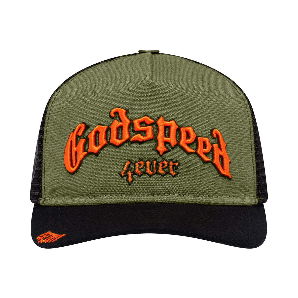 GODSPEED FOREVER TRUCKER HAT – BLUE CITY NYC