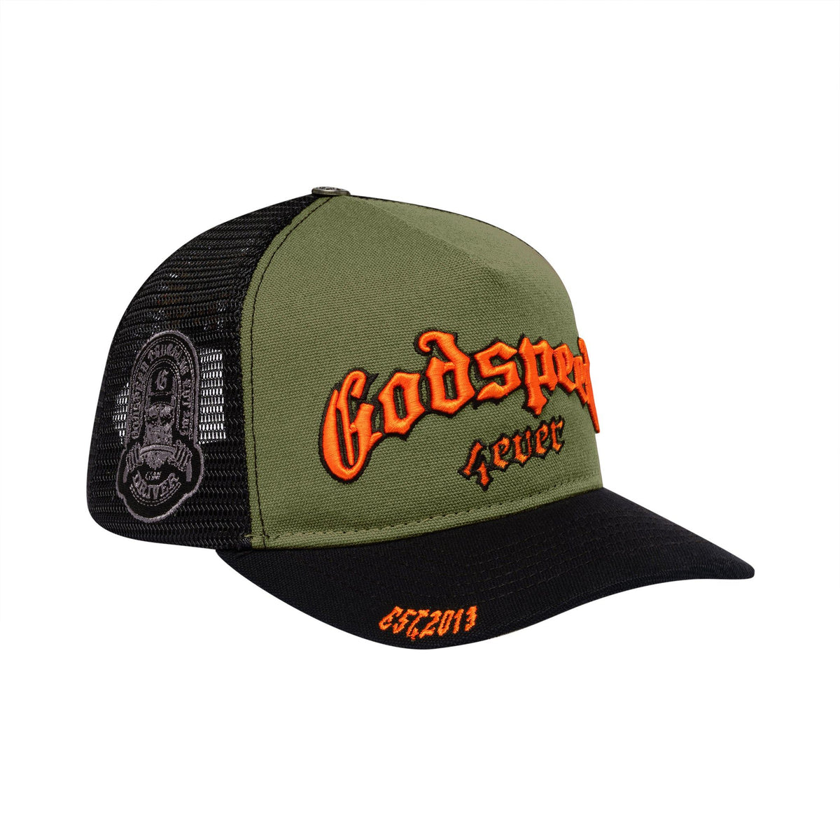 GODSPEED FOREVER TRUCKER HAT – BLUE CITY NYC