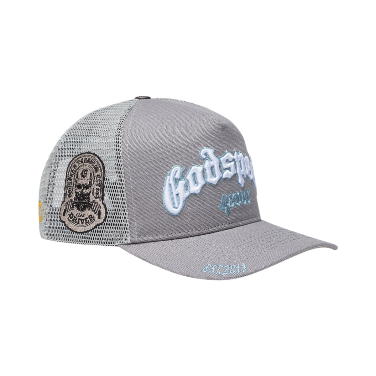 GODSPEED FOREVER TRUCKER HAT – BLUE CITY NYC