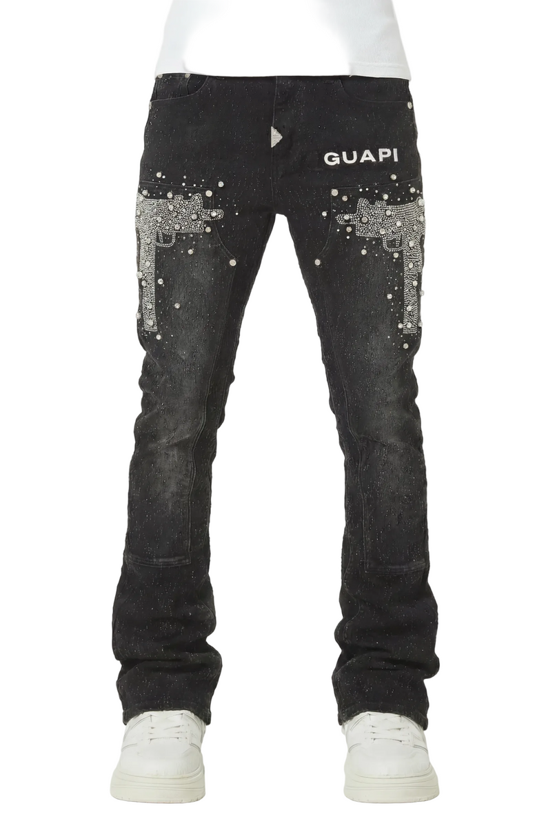 GUAPI Clothing Obsidian Premium デニム GUAPI OBSIDIAN BLACK UZI DENIM – BLUE CITY NYC