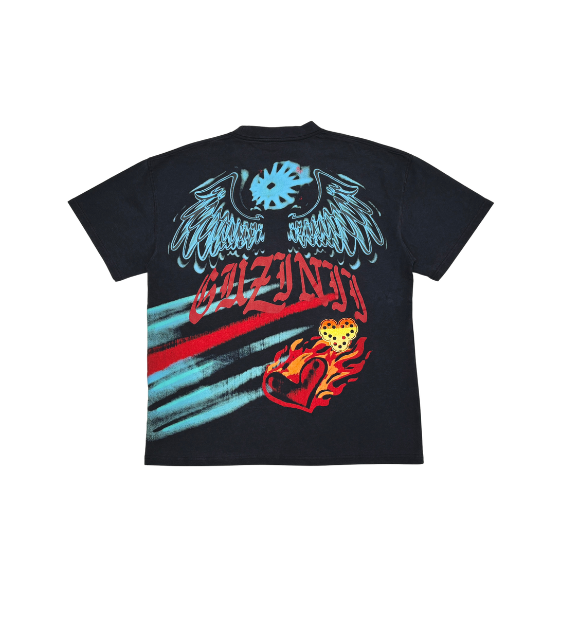 GUNZINII STAR T.SHIRT – BLUE CITY NYC