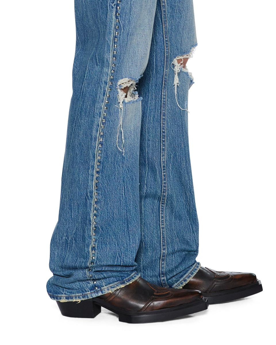 KSUBI BRONKO TEXAS STUDED JEANS – BLUE CITY NYC