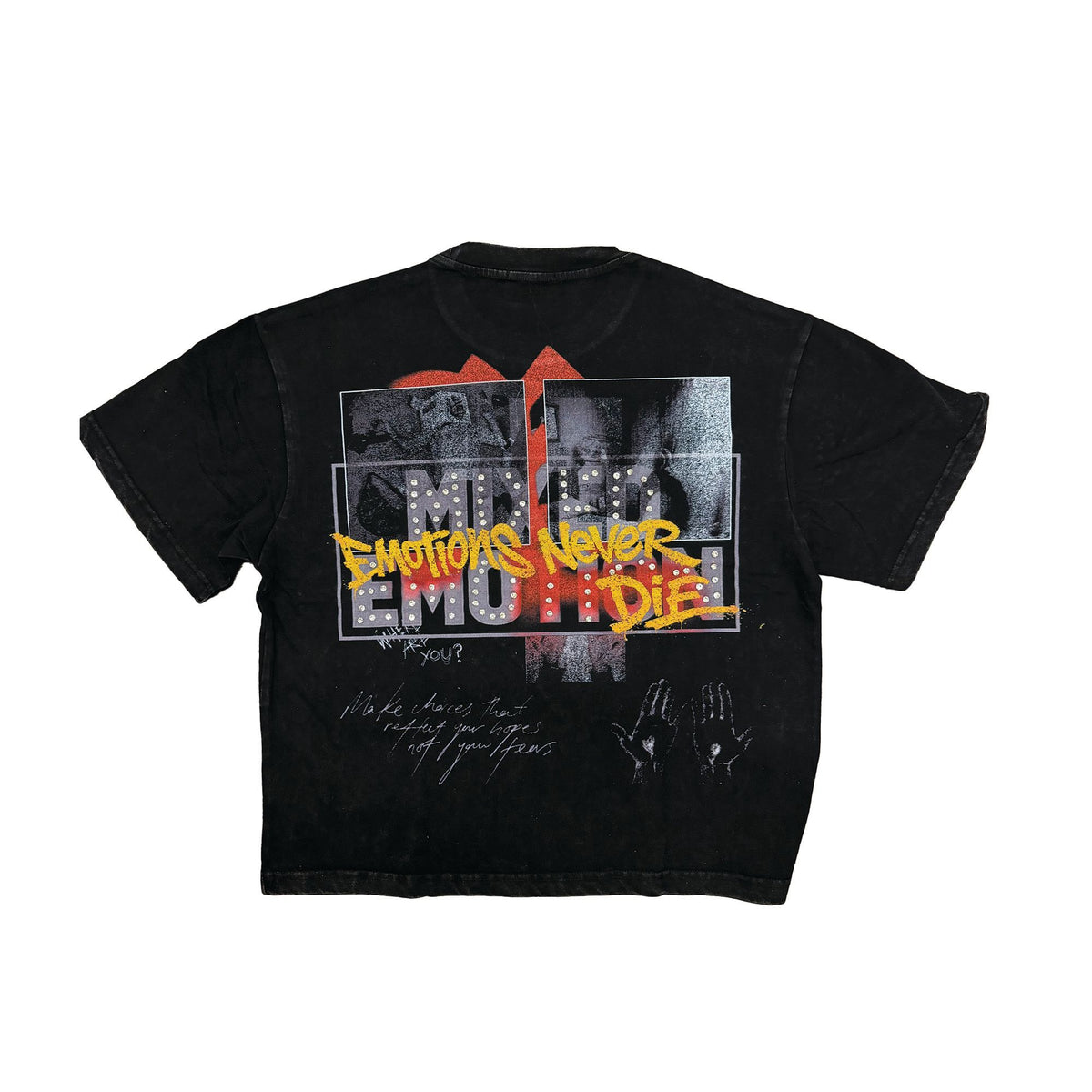 MIXED EMOTION TUNES TEE – BLUE CITY NYC