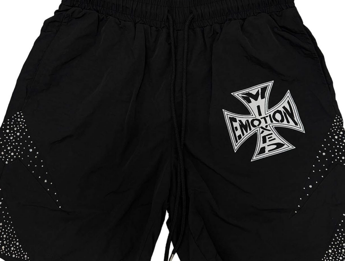 MIXED EMOTION CLASSIC NAYLON SHORT – BLUE CITY NYC