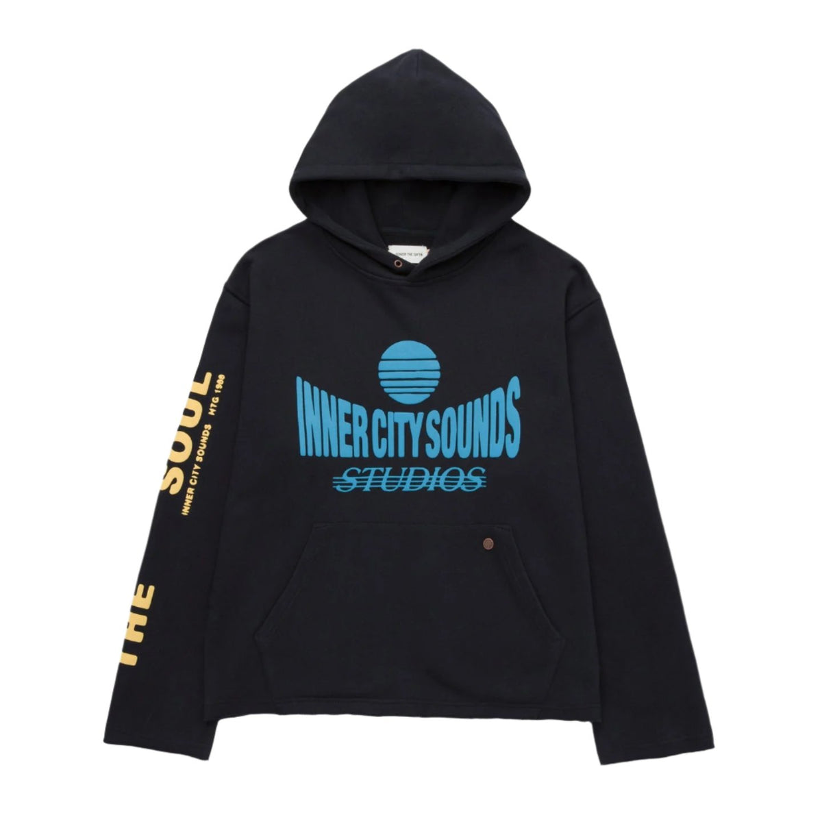 HONOR THE GIFT STUDIO PULLOVER HOODIE – BLUE CITY NYC