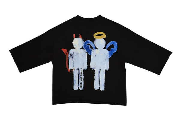 【完売品】saints&sinners セットアップ SYNDICATE SAINTS N SIMNERS CROPPED CREWNECK T.SHIRT – BLUE CITY NYC
