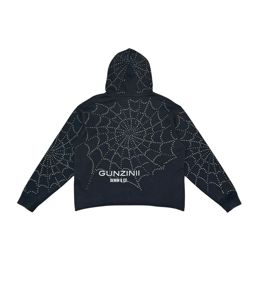 GUNZINII SPYDER PULLOVER HOODIE – BLUE CITY NYC