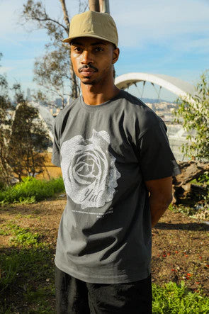 YESTERDAY IS DEAD ROSE TEE – BLUE CITY NYC