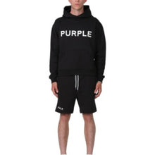Load image into Gallery viewer, PURPLE FRENCH TERRY SWEAT SHORT