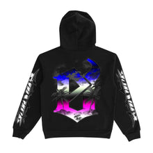 Load image into Gallery viewer, EVIL VICE EVERYONE PANTHER PALM PULLOVER HOODIE