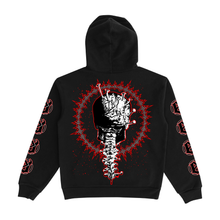 Load image into Gallery viewer, EVIL VICE EVERYONE NAIL ESCAPE PULLOVER HOODIE