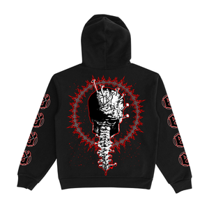 EVIL VICE EVERYONE NAIL ESCAPE PULLOVER HOODIE