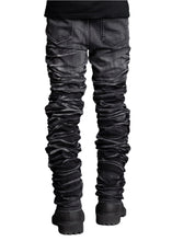 Load image into Gallery viewer, PAIN LAB JEANS GREY STACKED DENIM