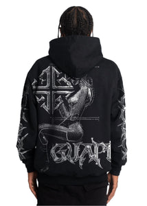 GUAPI OBSIDIAN CYBORG PULL OVER HOODIE