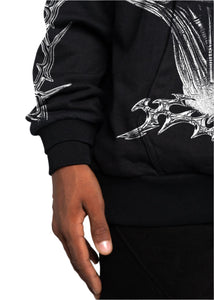 GUAPI OBSIDIAN CYBORG PULL OVER HOODIE