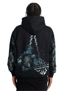 GUAPI SKULL CRAKER PULLOVER HOODIE