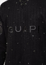 Load image into Gallery viewer, GUAPI ALL BLACK KNIT HOCKEY JERSEY