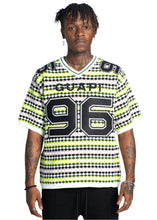 Load image into Gallery viewer, GUAPI KNIT FOOTBALL V NECK SWEATER