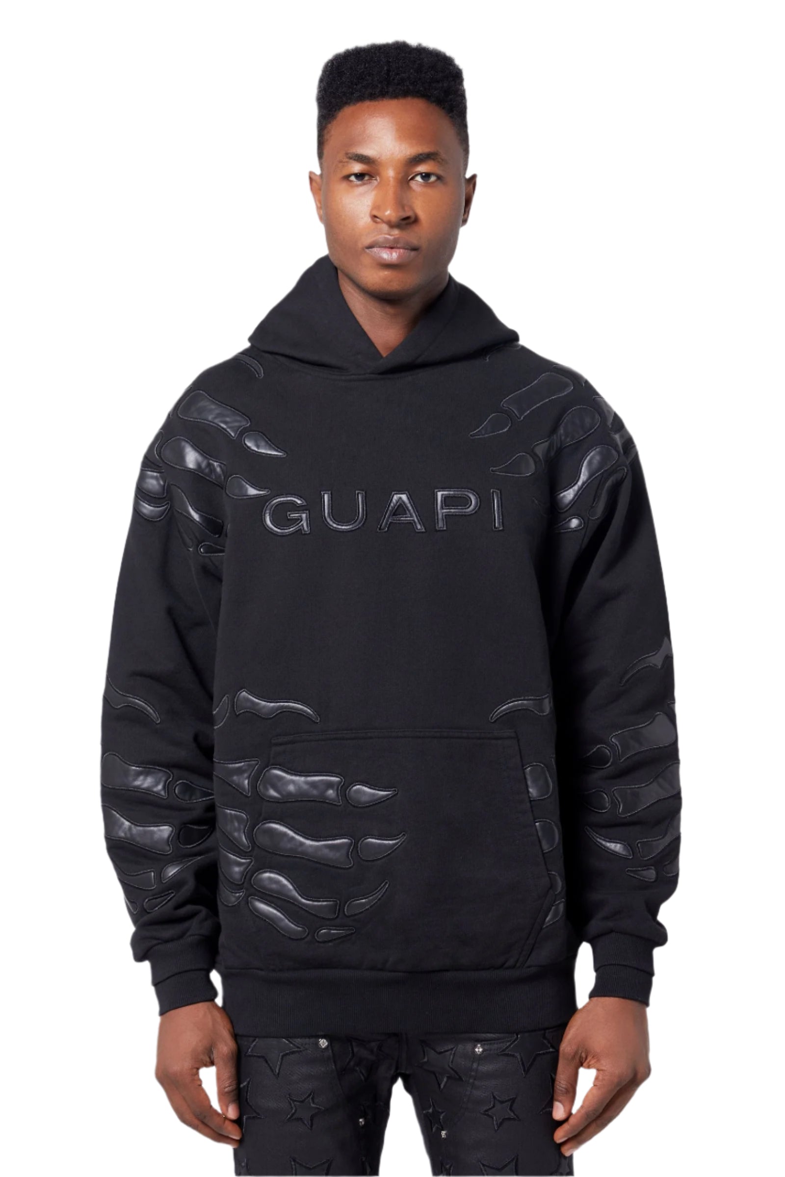 GUAPI HELL DRAGGER PULL OVER HOODIE – BLUE CITY NYC