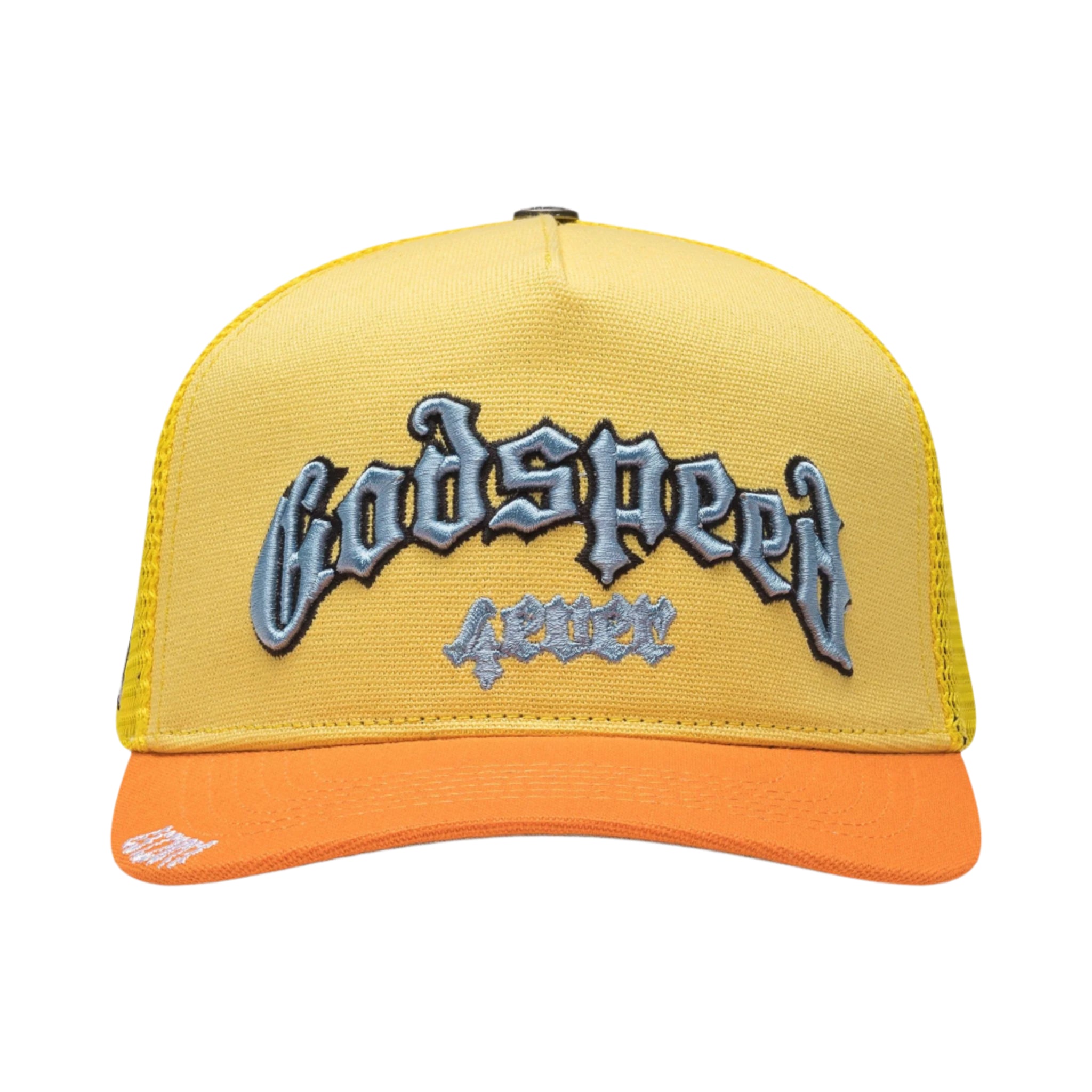GODSPEED FOREVER TRUCKER HAT – BLUE CITY NYC