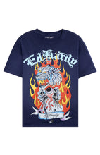 Load image into Gallery viewer, ED HARDY TIGER FLAME MENS T.SHIRT
