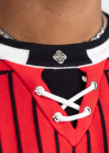 Load image into Gallery viewer, GUAPI BLOOD RED KNIT HOCKEY JERSEY